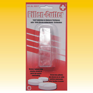 Pillen-Cutter, Kunststoff transparent